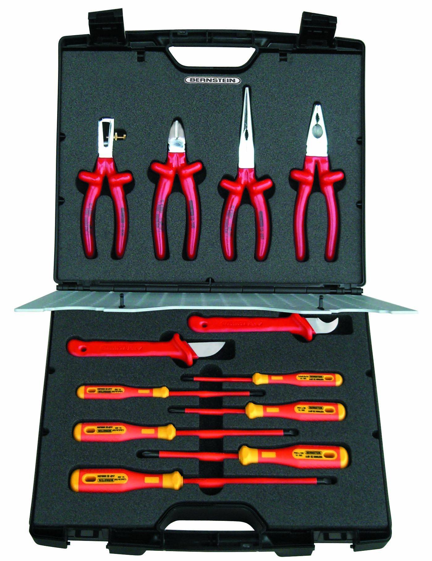 Bernstein Tools 8160 VDE VDE Tool kit Case 12-piece