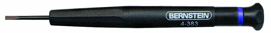 Screwdriver with a black handle and the inscription 'BERNSTEIN A.338'.
