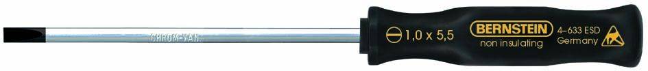 Bernstein Tools Workshop Slotted screwdriver Blade width: 5.5 mm Blade length: 125 mm