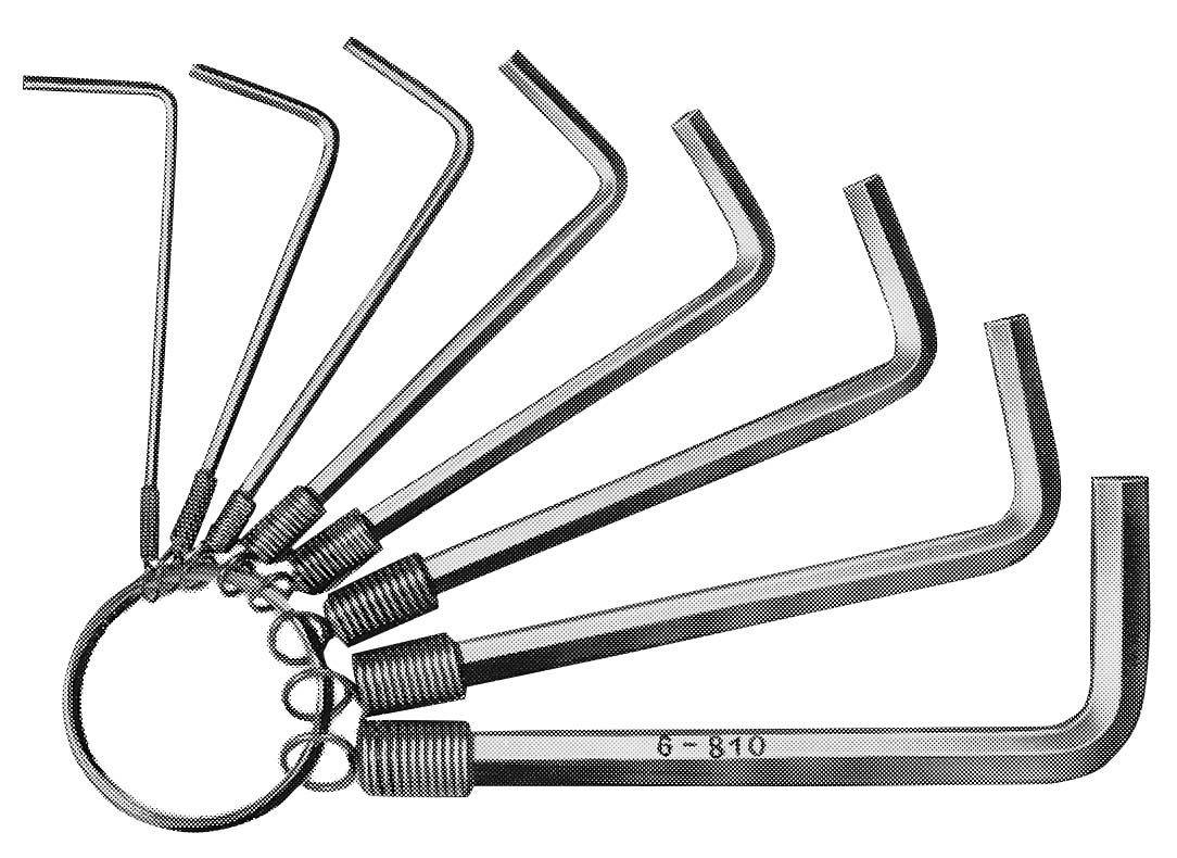Allen Allen key set 8-piece Bernstein