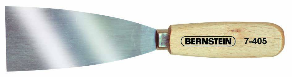 Metall-Spachtel mit Holzgriff, Marke 'Bernstein', Modellnummer 7-405.