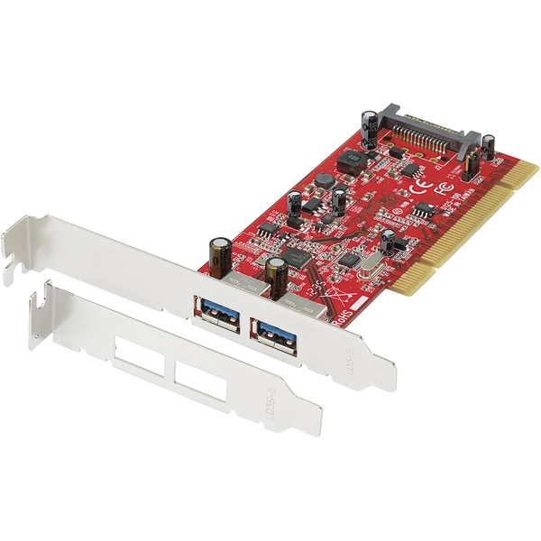 Renkforce 2 ports USB 3.2 1st Gen controller card USB type A PCI Renkforce 2 ports USB 3.2 1st Gen controller card USB type A PCI
