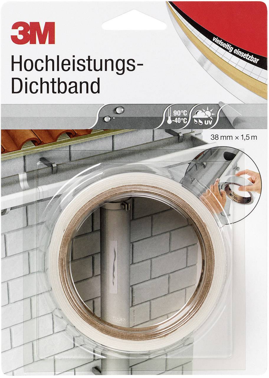 3M 4411N DICHT38T Draught excluder 4411N Translucent (L x W) 1.5 m x 38 mm 1 pc(s)