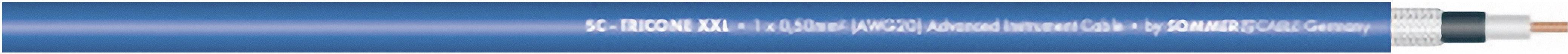 Sommer Cable 300-0271 Instrument lead 1 x 0.5 mm² Black Sold per metre