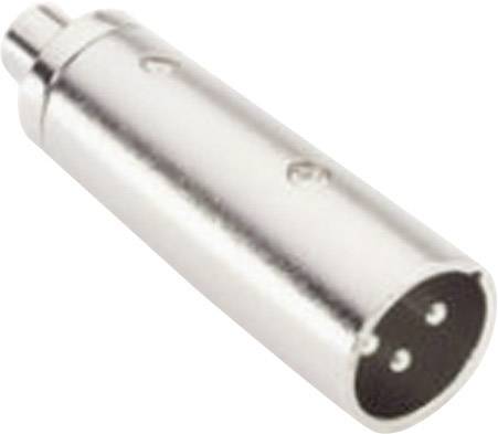 Adam Hall 7857 Audio/phono Adapter [1x XLR plug - 1x RCA socket (phono)] Silver