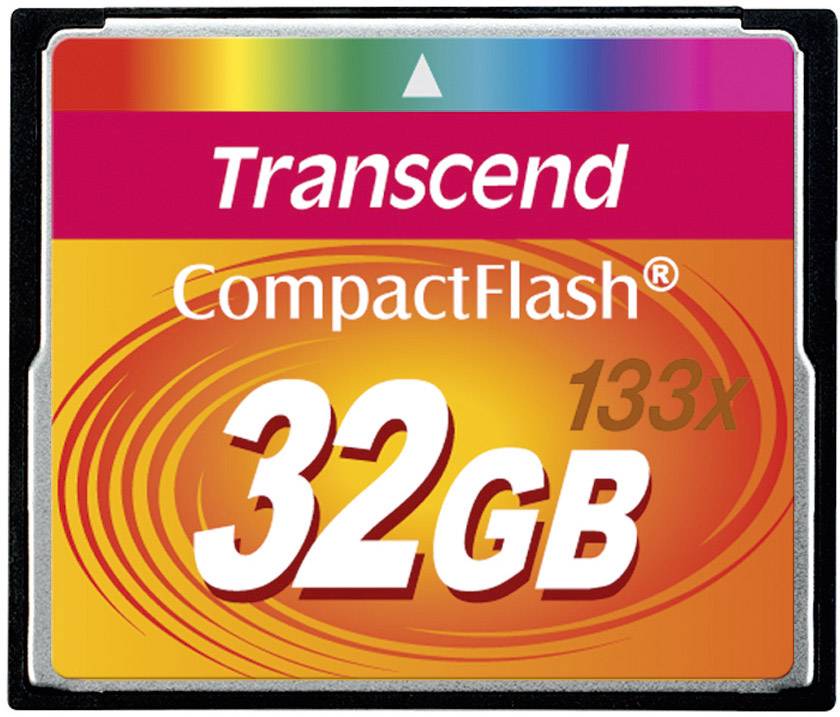 Transcend Standard 133x CompactFlash card 32 GB
