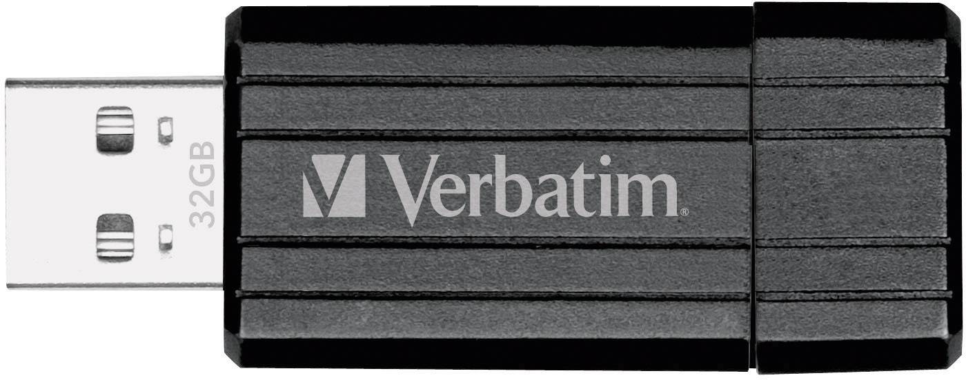 Verbatim Pin Stripe USB stick 32 GB Black 49064 USB A (USB 2.0)