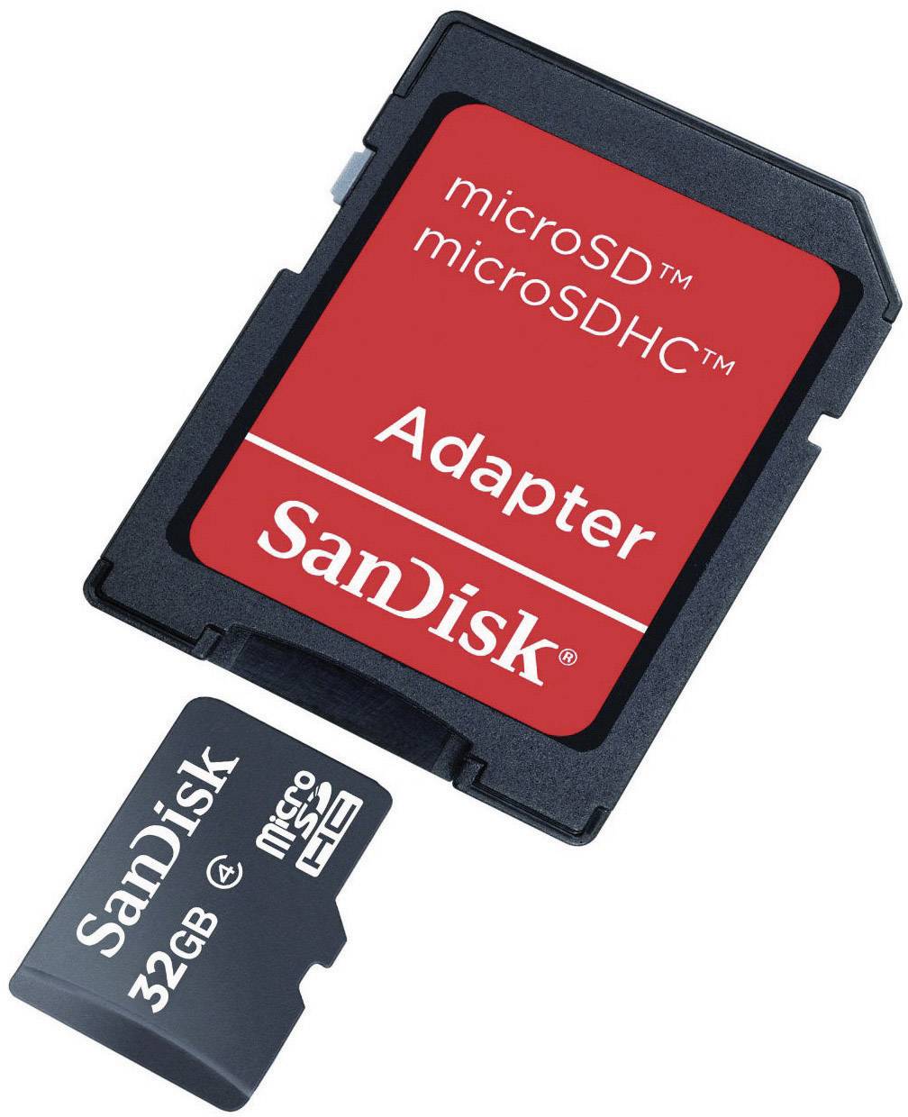 SanDisk SDSDQB-032G-B35 microSDHC card 32 GB Class 4 incl. SD adapter