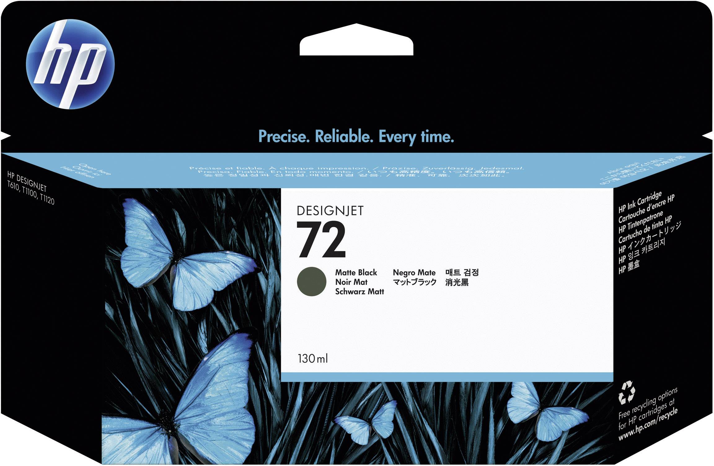 HP Ink 72 Original Matt black C9403A 130 ml