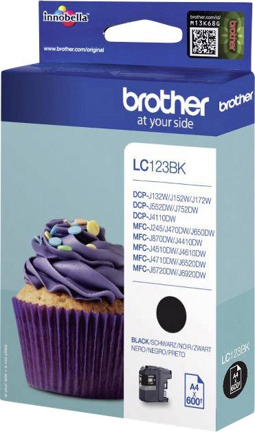 Brother Ink cartridge LC-123BK Original Black LC123BK