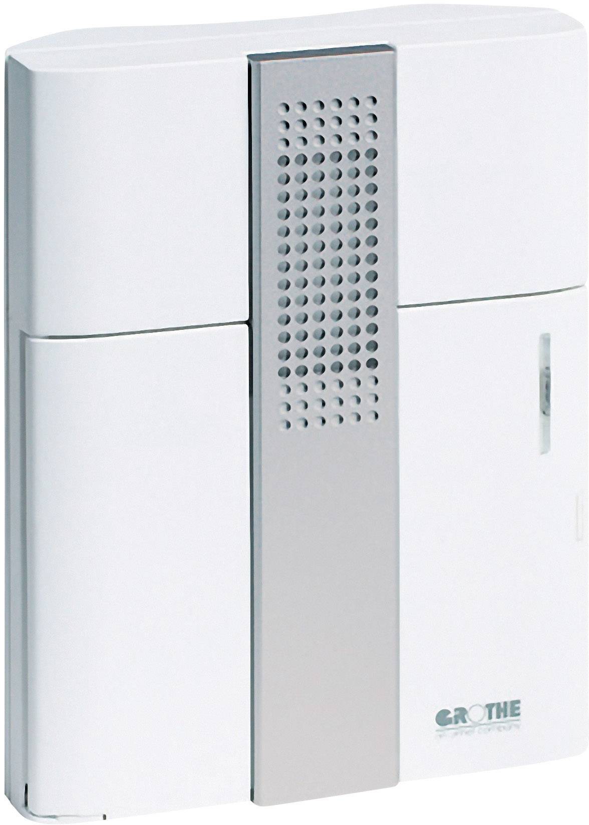 A rectangular, modern plastic container with a Grohe logo, likely a household appliance or part of a bathroom installation.