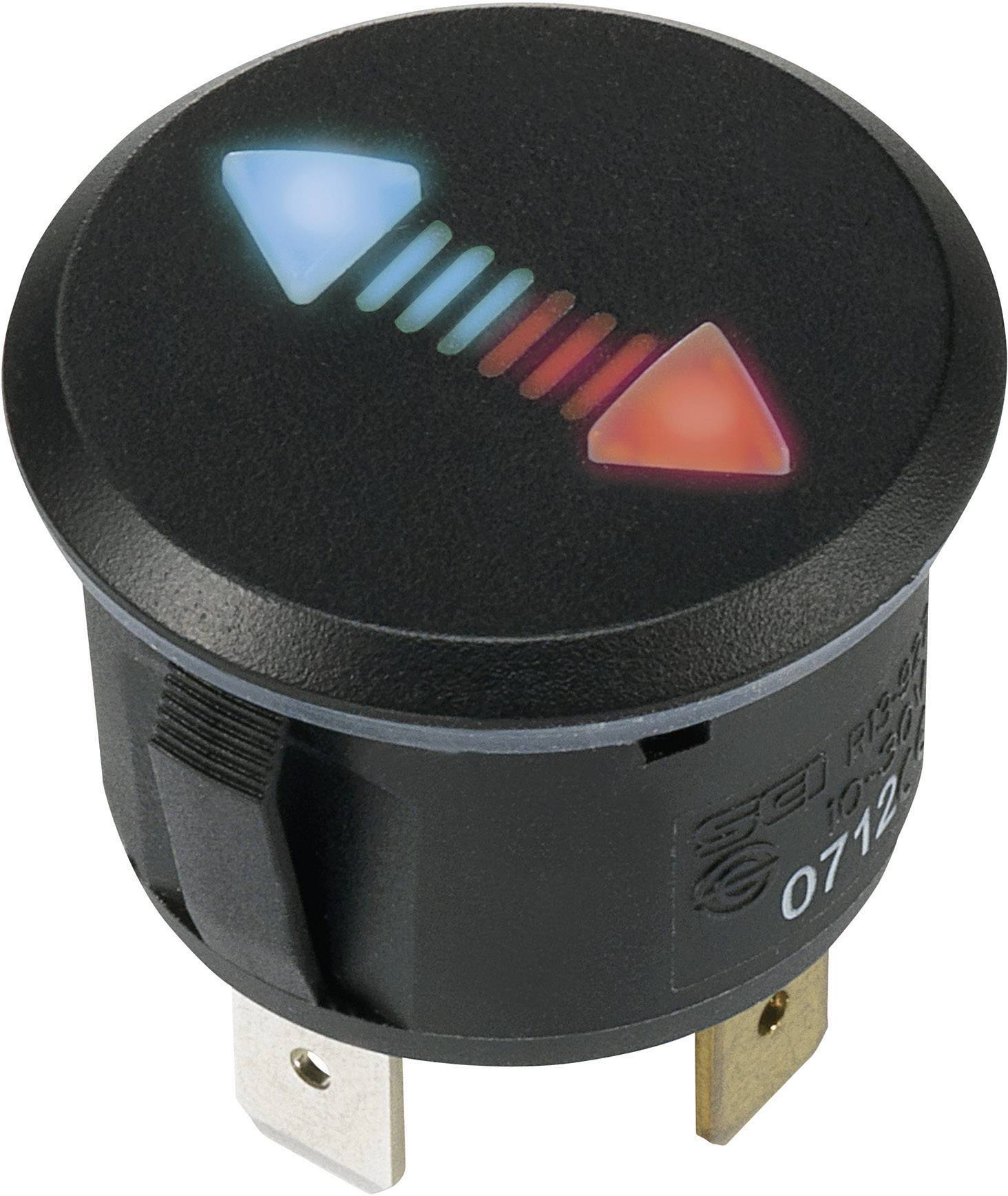 SCI R13-927-01-WWUR-UR Car uniselector R13-927-01-WWUR-UR 30 V DC 1 x Off/On latch IP64 1 pc(s)