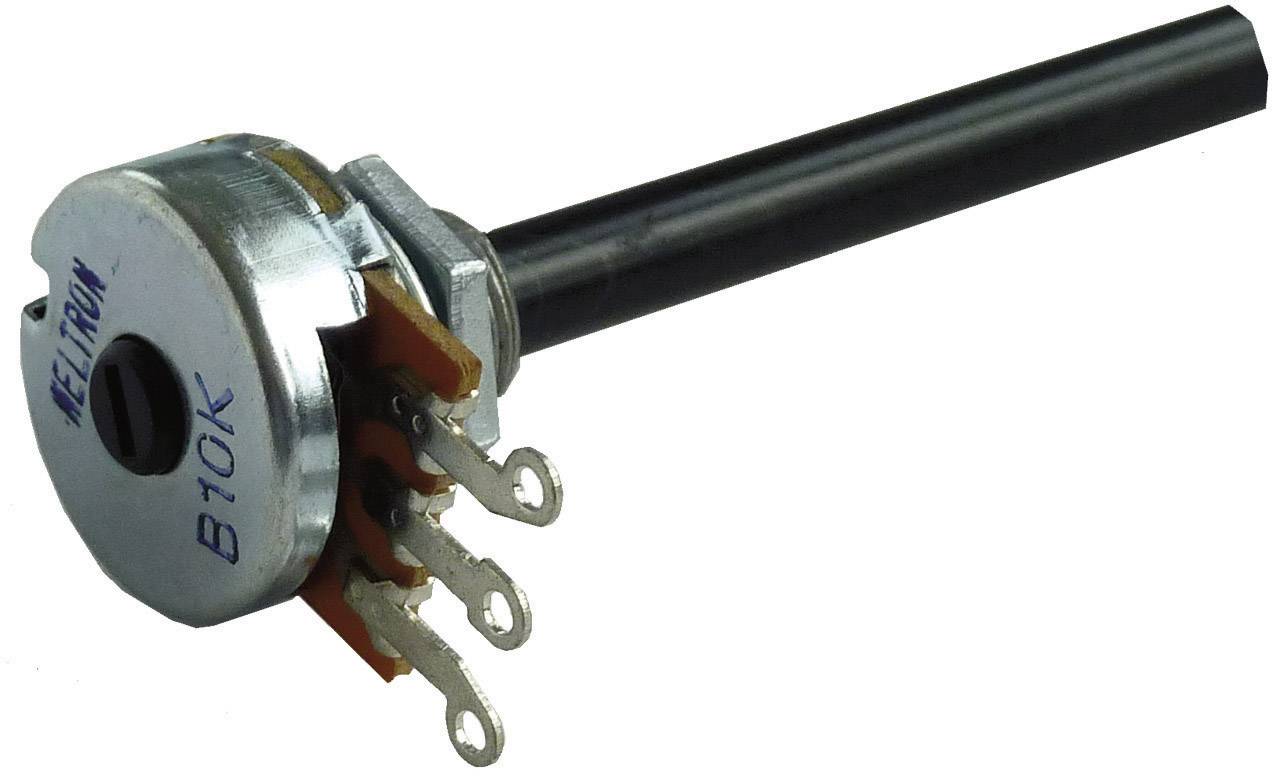 Weltron 002045038792 WP20CS-08-60F1-10K-20%-LIN Single turn rotary pot Mono 0.4 W 10 kΩ