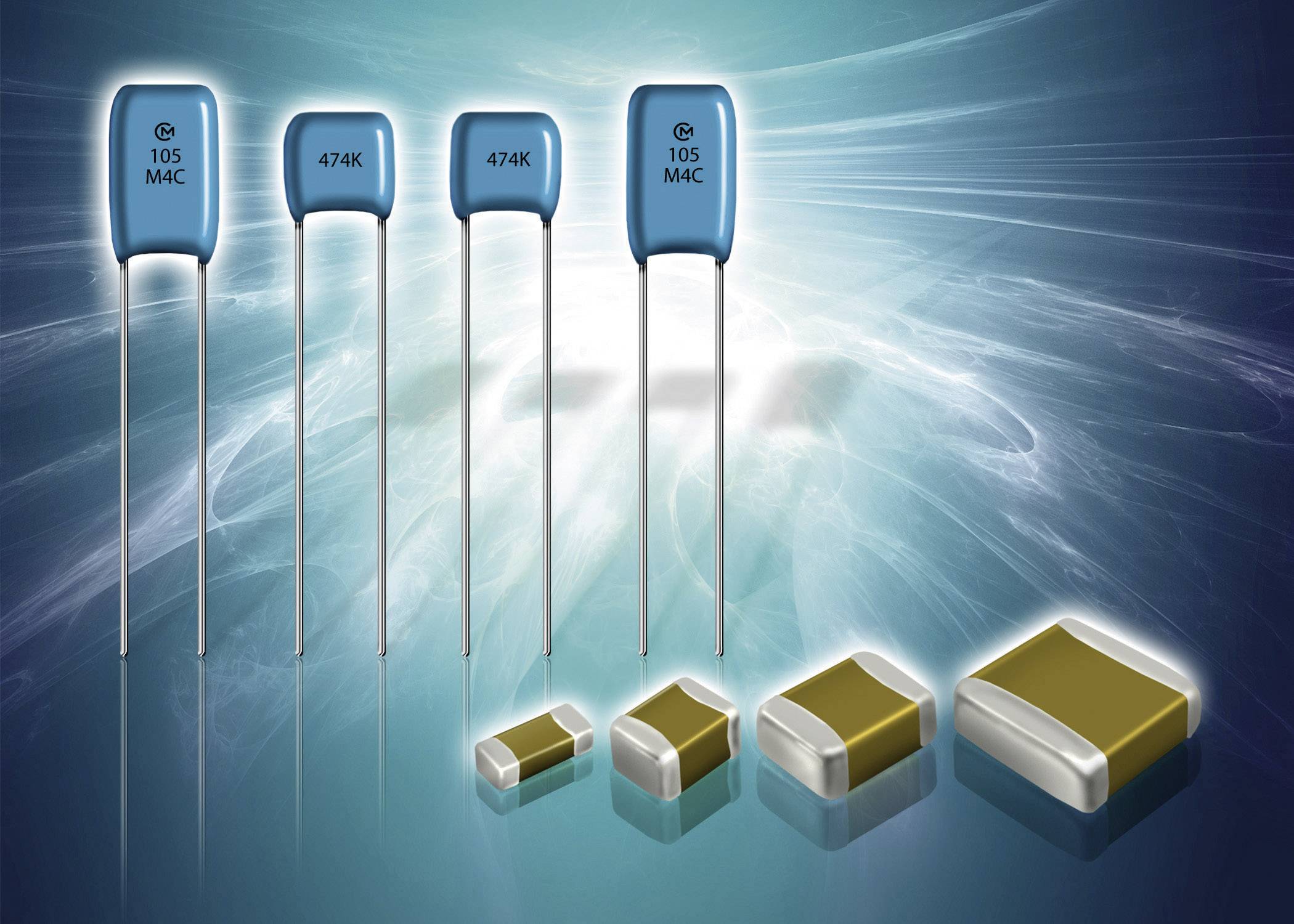 Murata RPE5C2A152J2S1D03A Ceramic capacitor Radial lead 1.5 nF 100 V 5 % (L x W) 5 mm x 3.5 mm