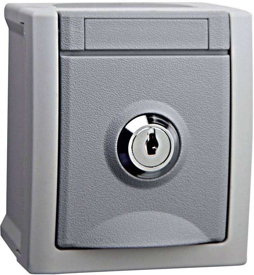 VIKO Wet room switch product range PG socket (lockable) Pacific Grey 90591043-DE 1 pc(s)