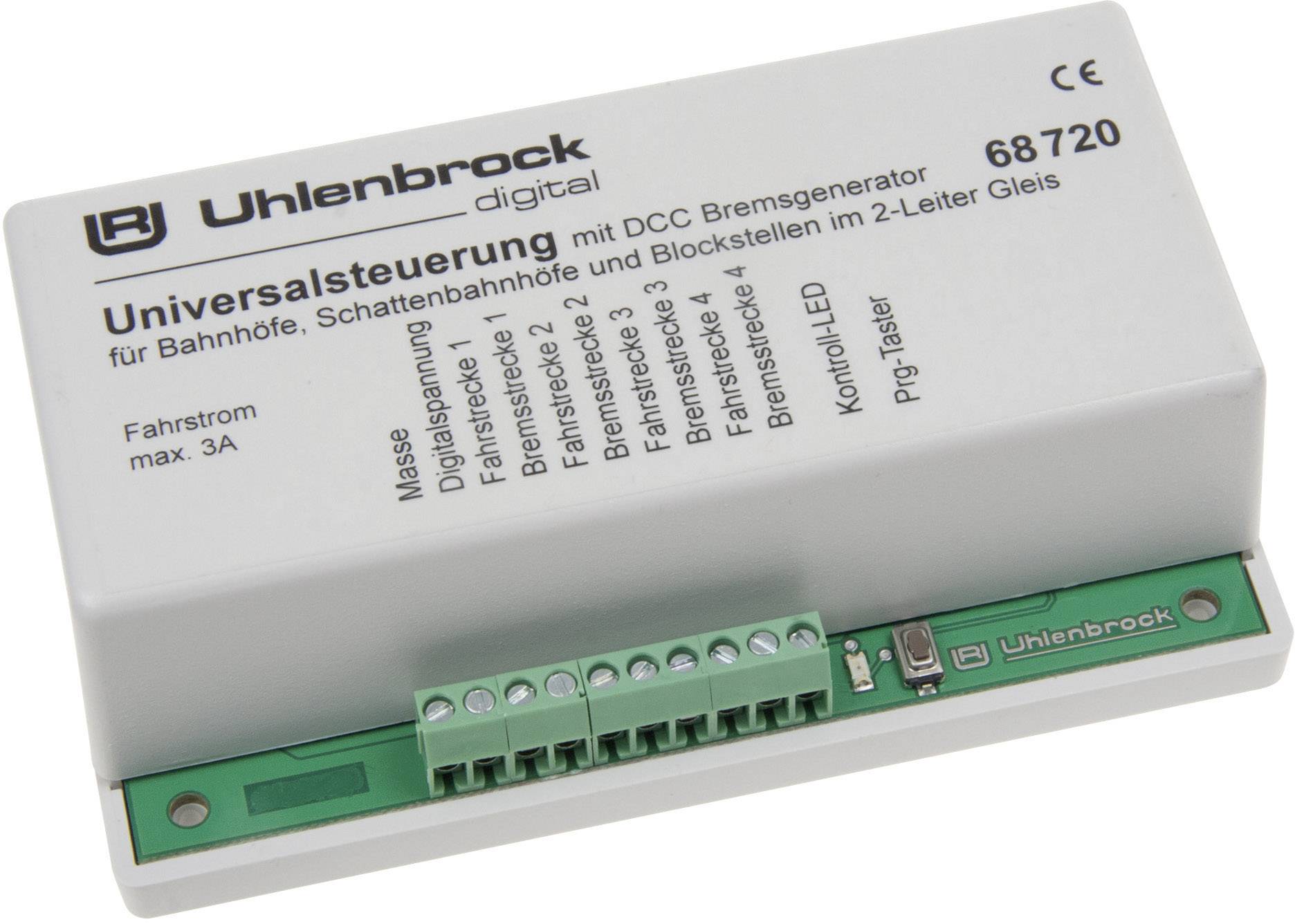 Uhlenbrock 68720 Universal control for tracks with 2 conductive rails