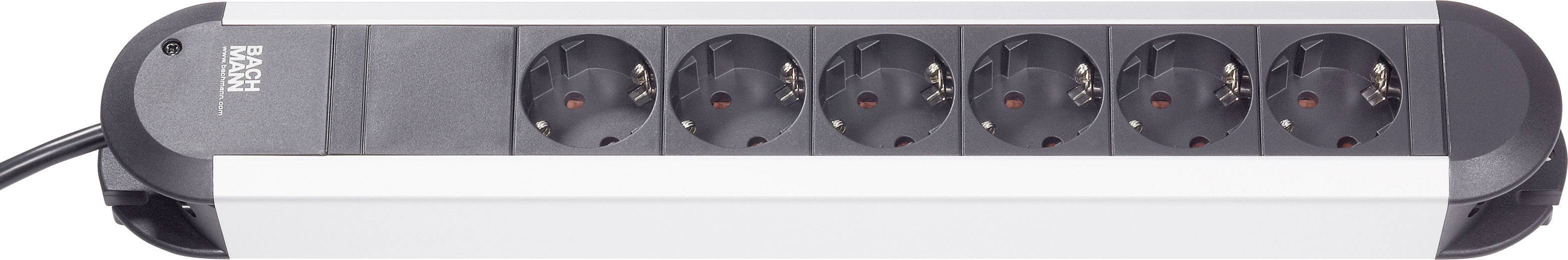 Bachmann 331010 Power strip 6x Aluminium , Black PG connector 1 pc(s)