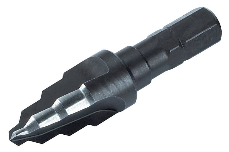 Wolfcraft 2555000 HSS Step drill bit Hex 1 pc(s)