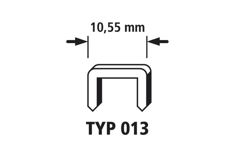 Bracket 'TYPE 013' with a width of 10.55 mm.