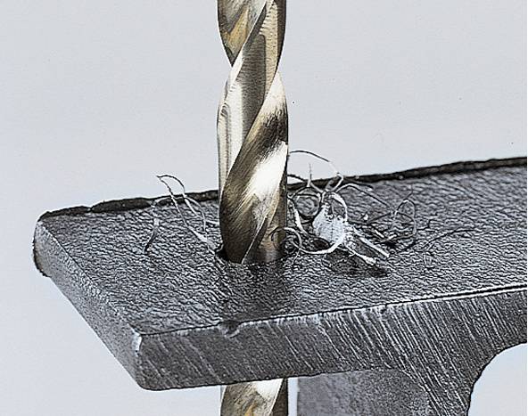 Wolfcraft 7569010 HSS Metal twist drill bit 12.5 mm Total length 151 mm cut DIN 338 Cylinder shank 1 pc(s)