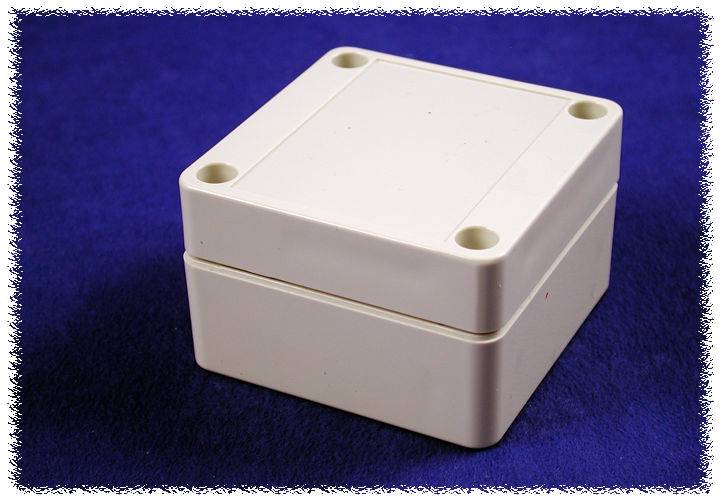 Hammond Electronics 1555BGY Universal enclosure 65 x 65 x 40 Acrylonitrile butadiene styrene Grey 1 pc(s)