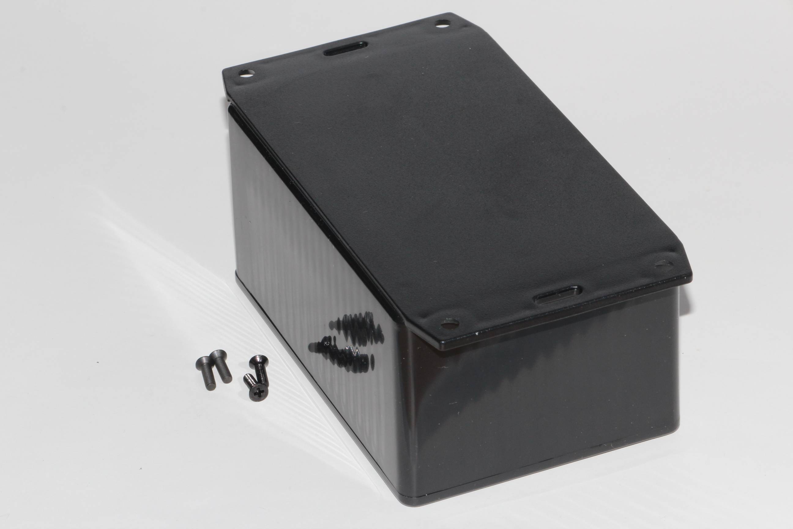 Hammond Electronics 1591TF2BK Universal enclosure 120 x 80 x 59 Acrylonitrile butadiene styrene Black 1 pc(s)