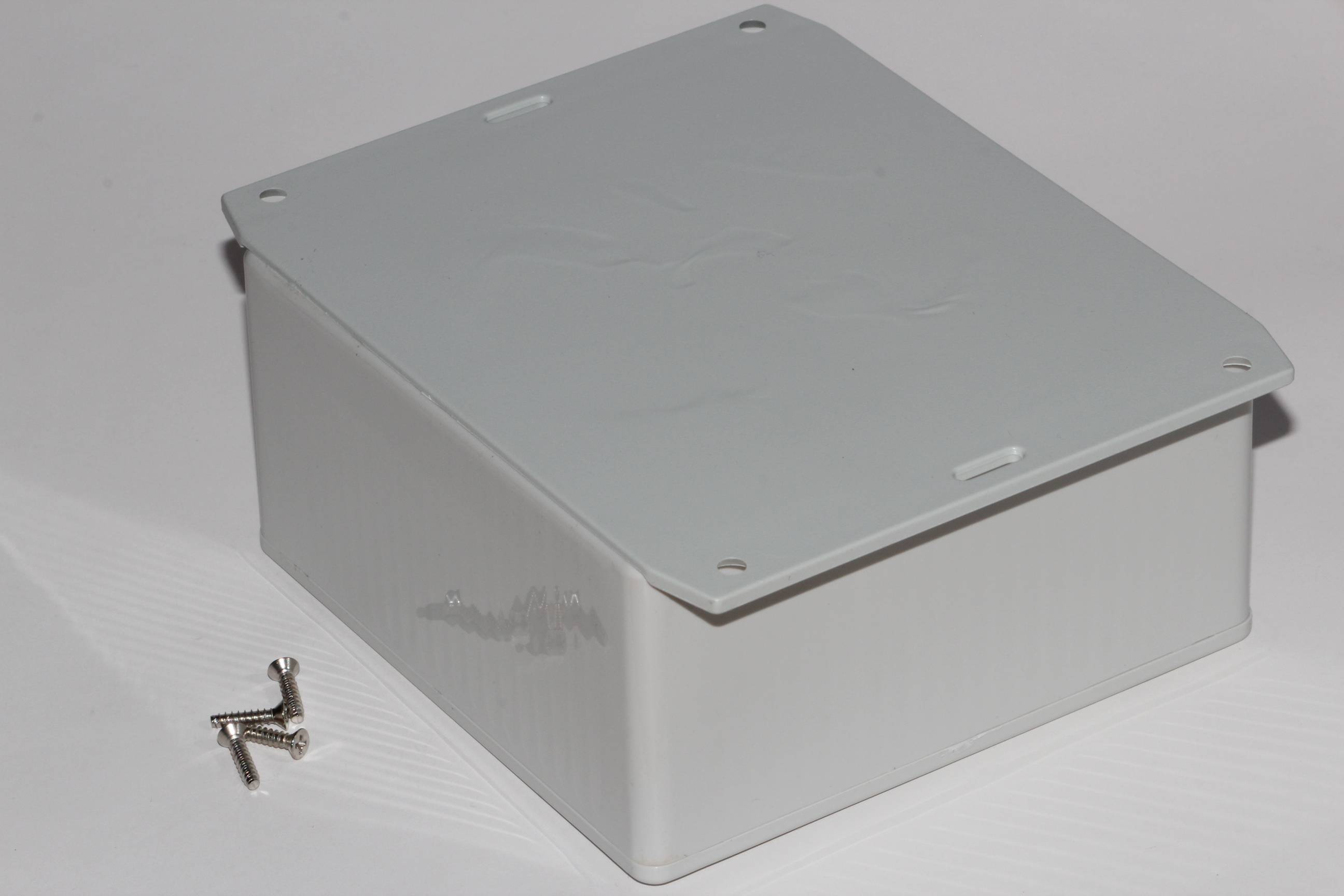 Hammond Electronics 1591UF2SGY Universal enclosure 120 x 120 x 59 Acrylonitrile butadiene styrene Grey 1 pc(s)