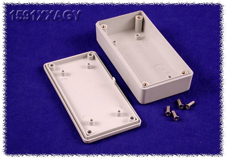 Hammond Electronics 1591XXBGY Universal enclosure 113 x 63 x 32 Acrylonitrile butadiene styrene Grey 1 pc(s)
