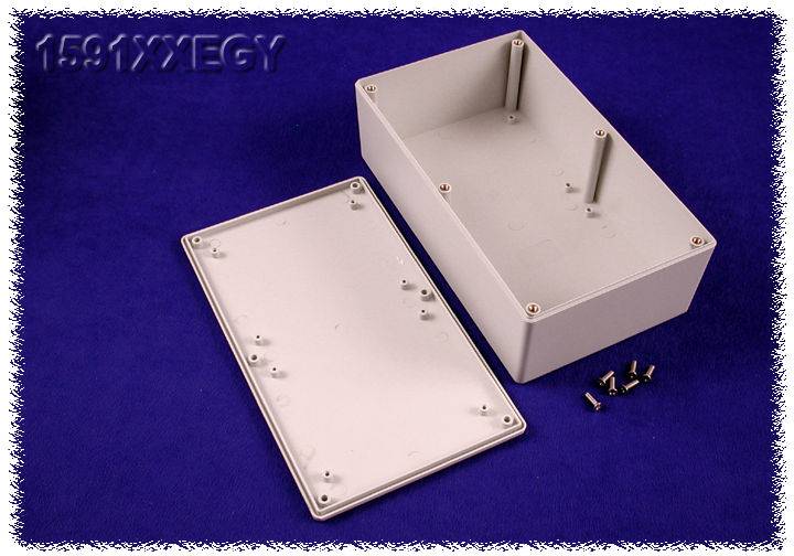 Hammond Electronics 1591XXEGY Universal enclosure 193 x 113 x 62 Acrylonitrile butadiene styrene Grey 1 pc(s)