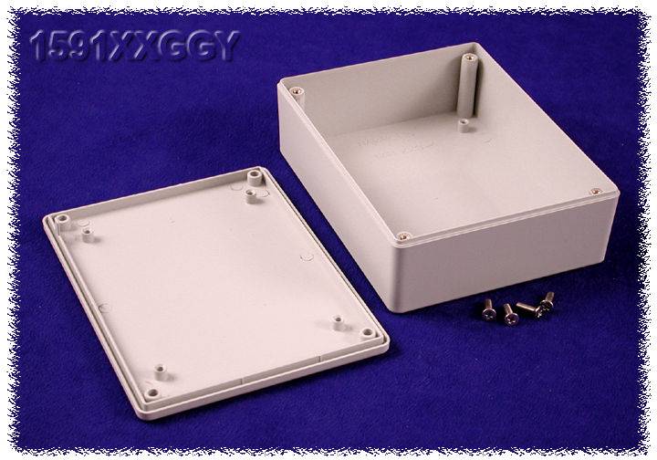 Hammond Electronics 1591XXGGY Universal enclosure 121 x 94 x 34 Acrylonitrile butadiene styrene Grey 1 pc(s)