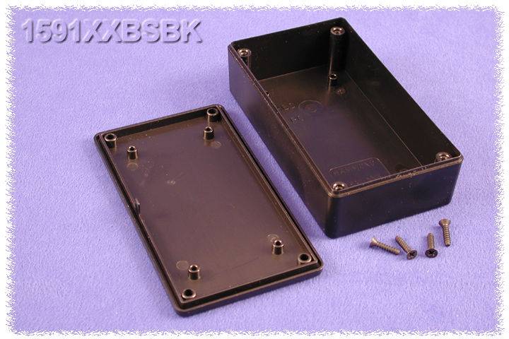 Hammond Electronics 1591XXBSBK Universal enclosure 113 x 63 x 32 Acrylonitrile butadiene styrene Black 1 pc(s)
