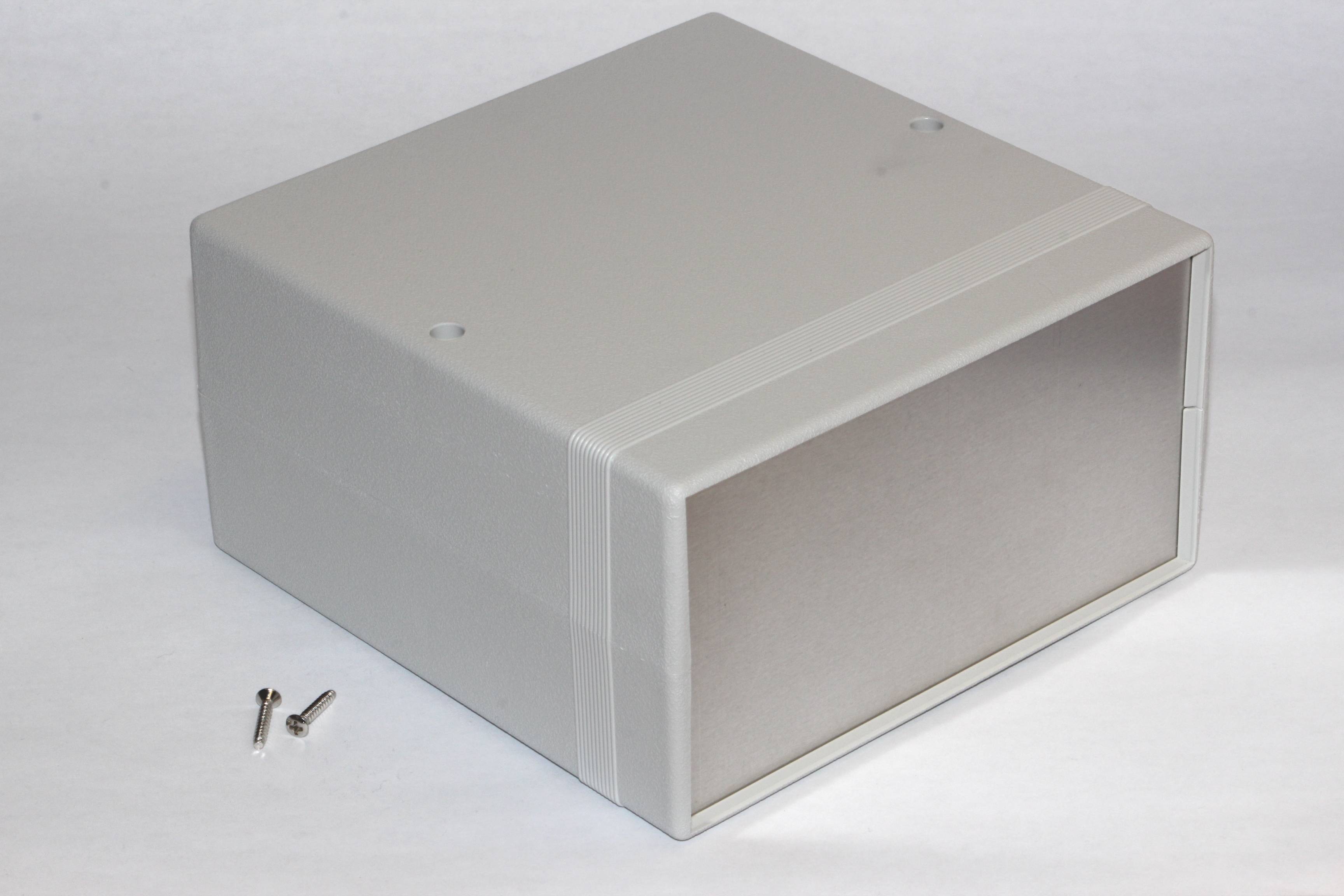 Hammond Electronics 1598ESGY Instrument casing 160 x 160 x 86 Acrylonitrile butadiene styrene Grey 1 pc(s)