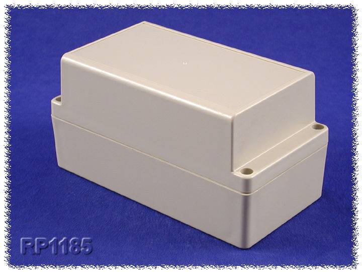 Hammond Electronics RP1185C Universal enclosure 165 x 85 x 85 Acrylonitrile butadiene styrene, Polycarbonate (PC) Grey 1 pc(s)