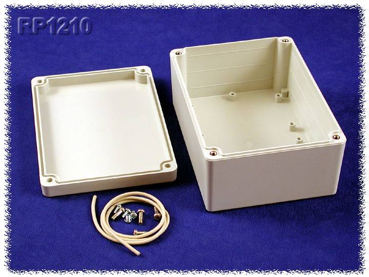 Hammond Electronics RP1210 Universal enclosure 145 x 105 x 60 Polycarbonate (PC) Grey 1 pc(s)
