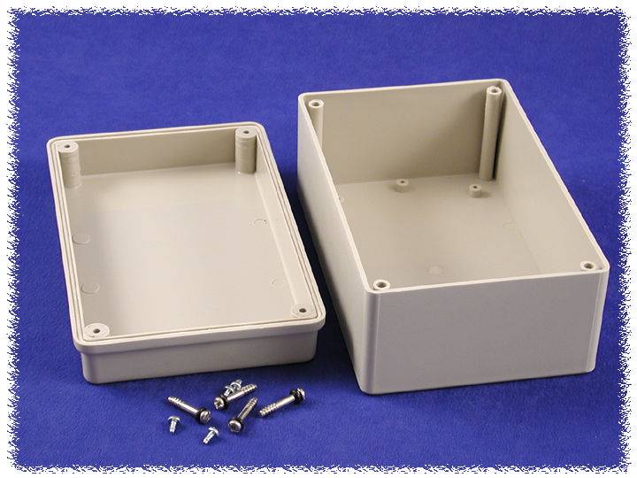 Hammond Electronics RS5305S Universal enclosure 165 x 105 x 78 Acrylonitrile butadiene styrene Grey 1 pc(s)
