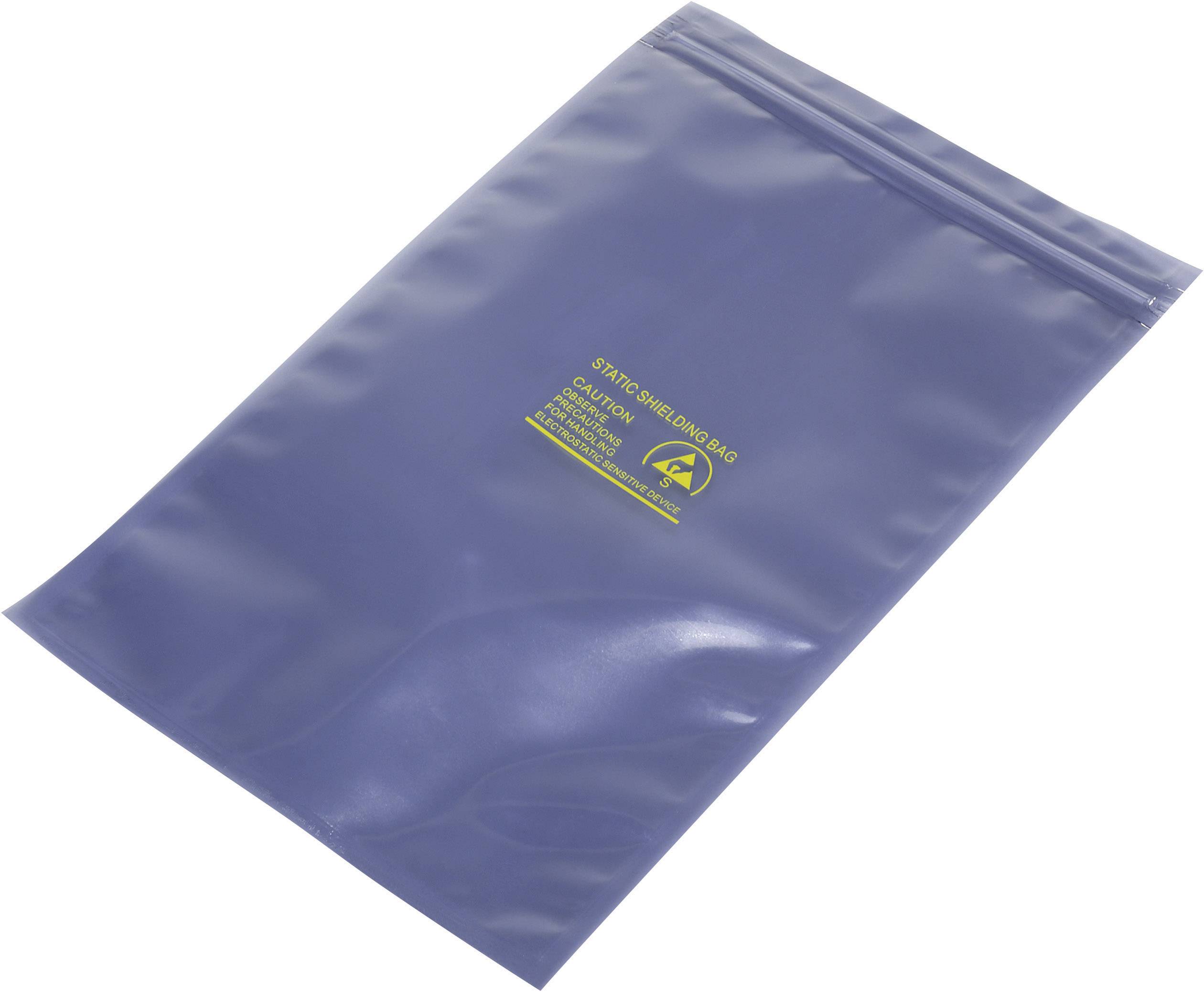 TRU COMPONENTS ESD bag (L x W) 250 mm x 150 mm shielding ESD identifier S resealable