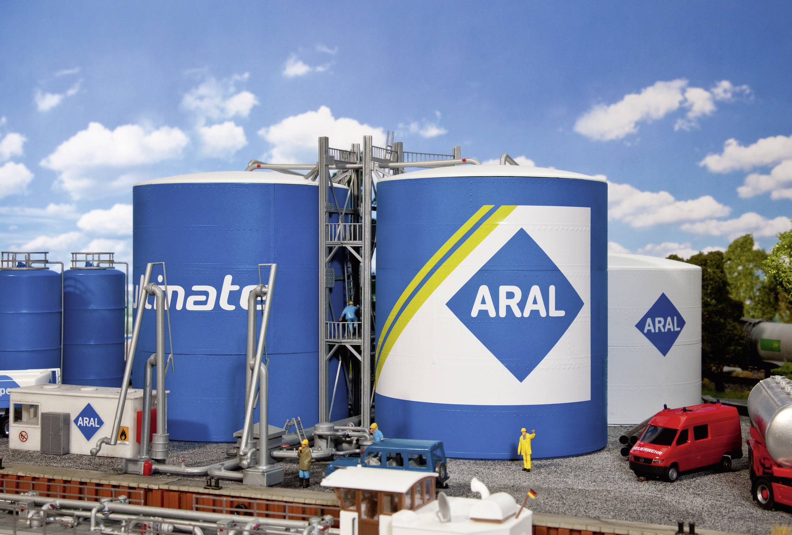 Faller 130485 H0 Tank farm ARAL