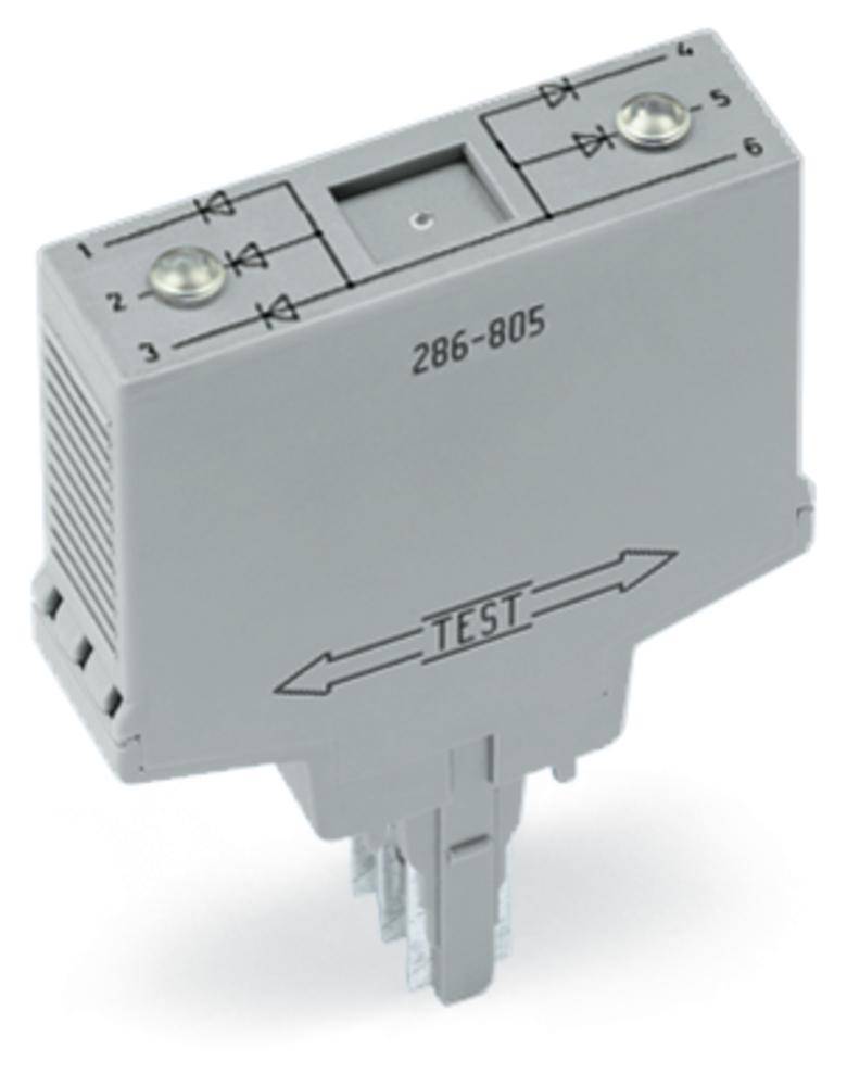 WAGO Diode module 286-805 Compatible with (type): Wago 280-609, Wago 280-619, Wago 280-763 1 pc(s)