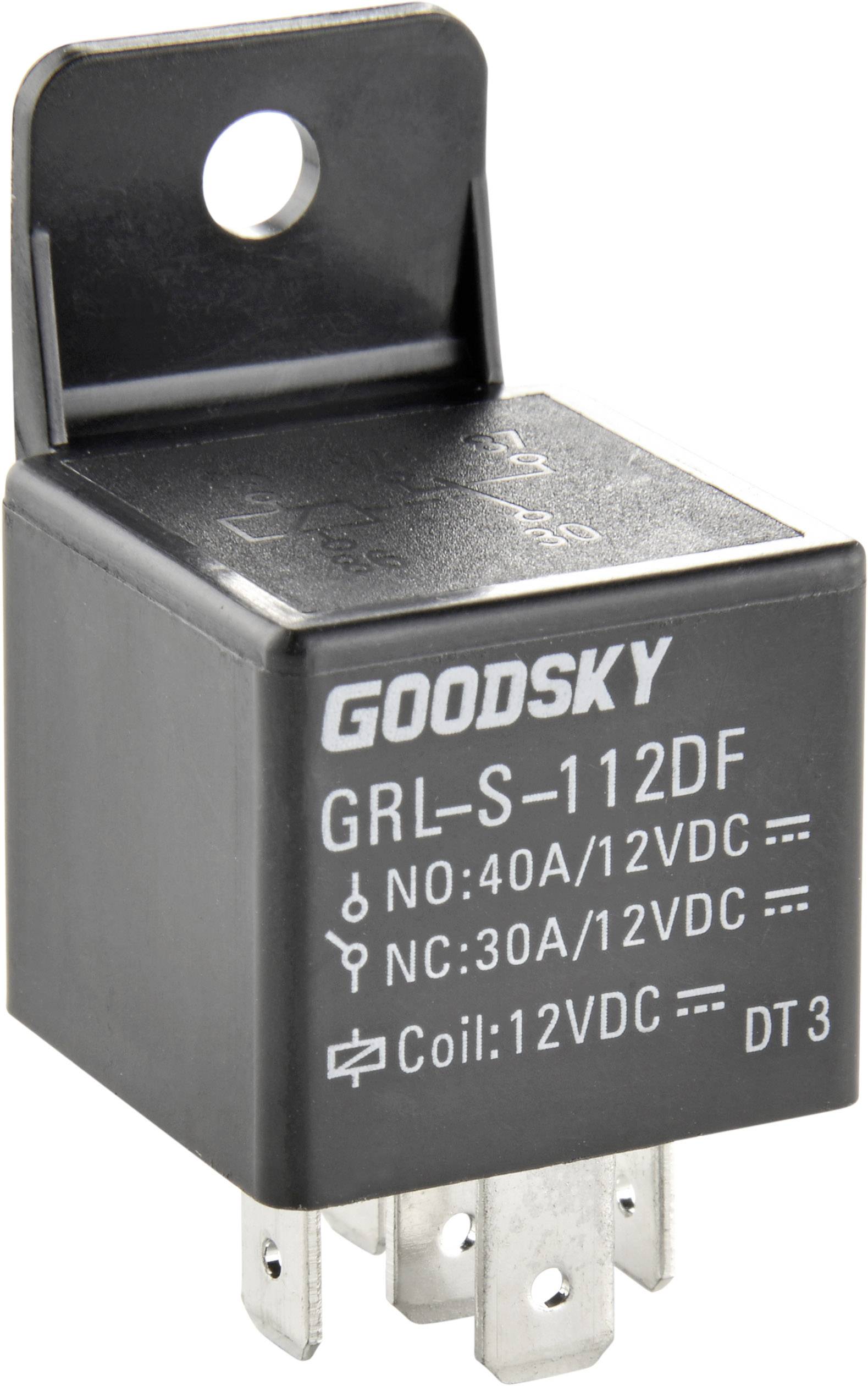 GoodSky GRL-S-124DF Automotive relay 24 V DC 40 A 1 change-over