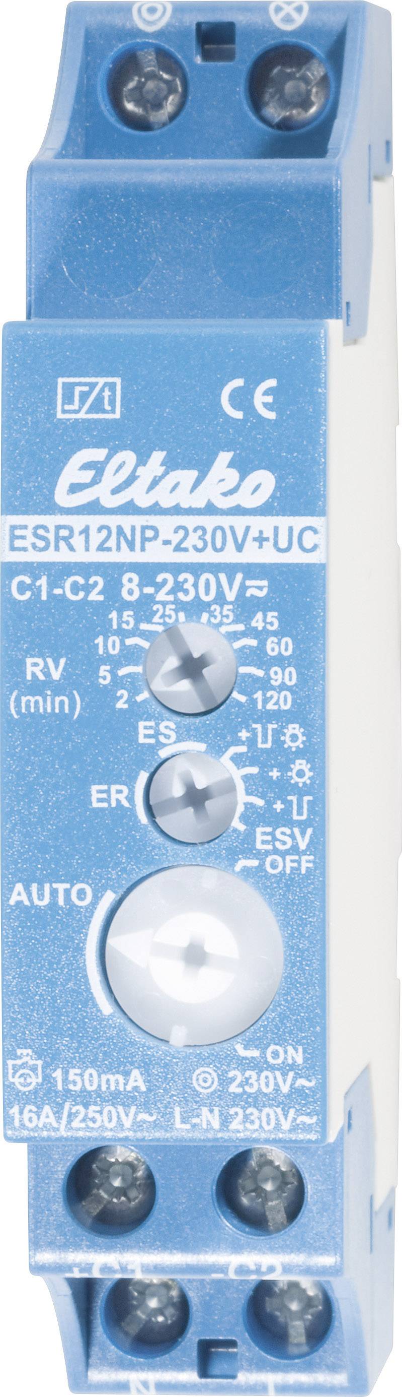 Impulse changeover switch DIN rail Eltako ESR12NP 1 maker 230 V DC, 230 V AC 16 A 2000 W 1 pc(s)