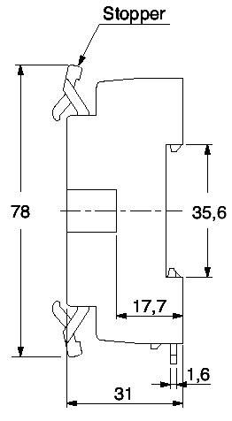 Panasonic ATC180041J Relay socket Panasonic PM4H (11-pin), Panasonic LT4H-W, Panasonic LT4H (L x W x H) 71 x 51 x 31 mm 1 pc(s)