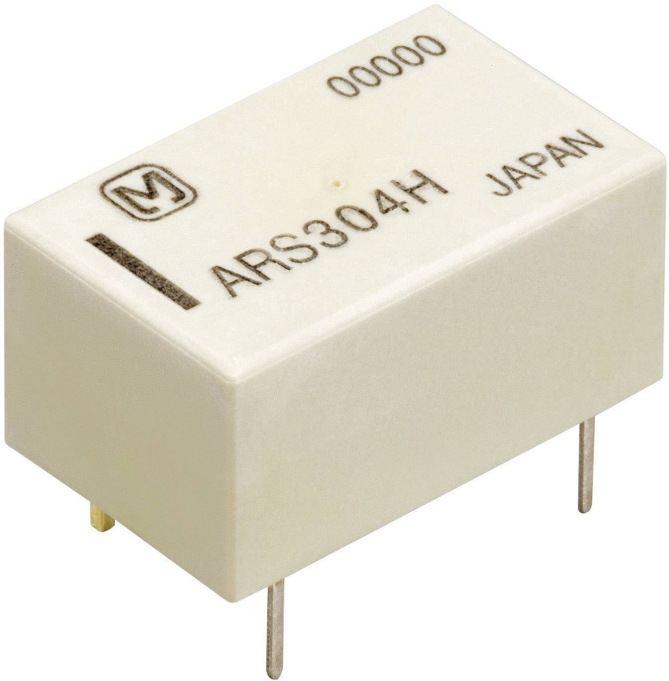 Rectangular electronic component with the inscription 'ARS304H JAPAN', two connection pins at the bottom.