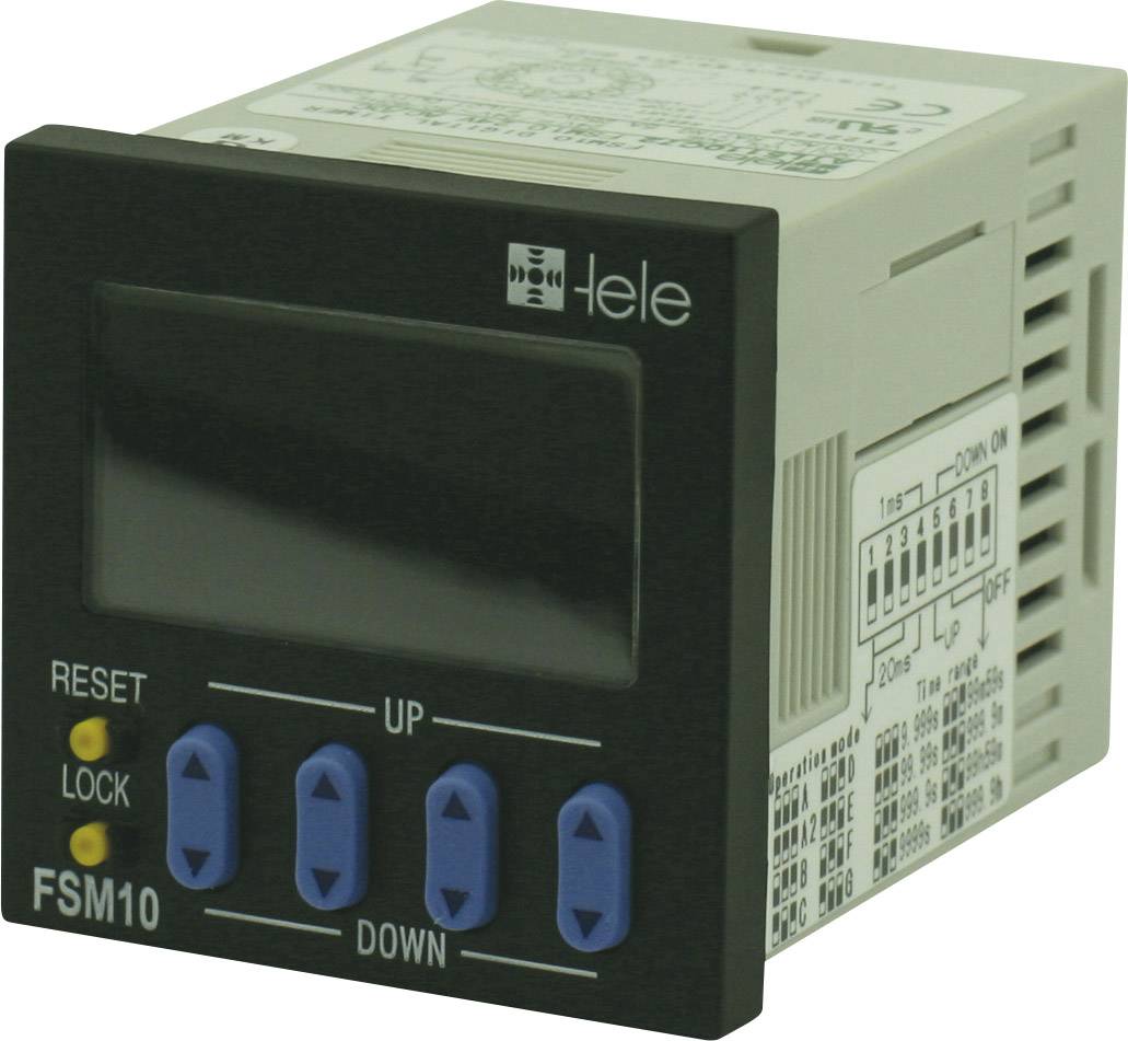 tele 180601 FSM10 TDR Multifunction 230 V AC 1 pc(s) Time range: 0.001 s - 999.9 h 1 change-over