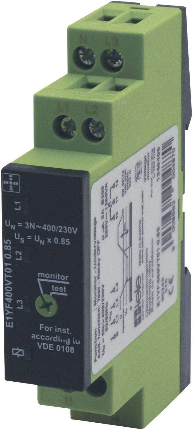 tele 1340406 E1YF400VT01 0.85 Gamma 3-Phase Voltage Monitoring Relay, VDE 3-phase voltage monitoring according to VDE 0108