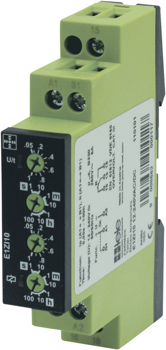 tele 110101 E1ZI10 12-240VAC/DC TDR Multifunction 1 pc(s) 1 change-over