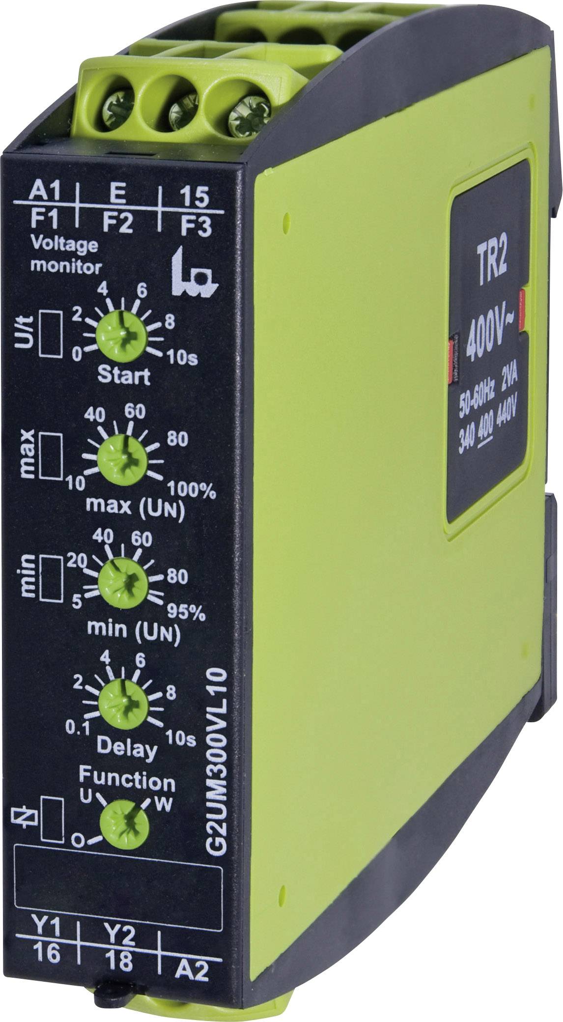 tele 2390300 G2UM300VL10 Gamma 1-Phase Voltage Monitoring Relay 1-phase voltage monitoring