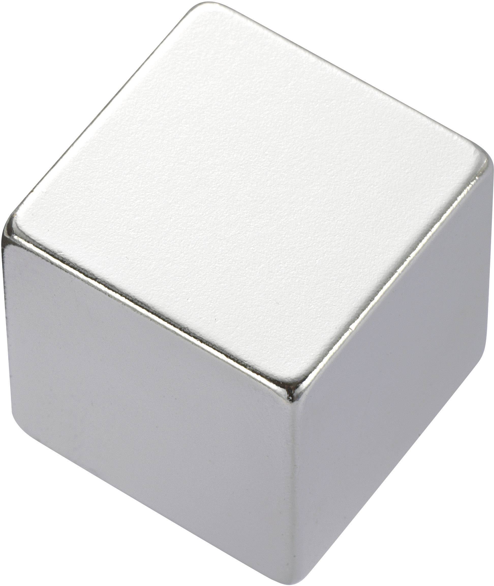 TRU COMPONENTS 505944 Permanent magnet Cube (L x W x H) 2 x 2 x 2 mm N45 1.33 - 1.37 T Temperature limit (max.): 80 °C