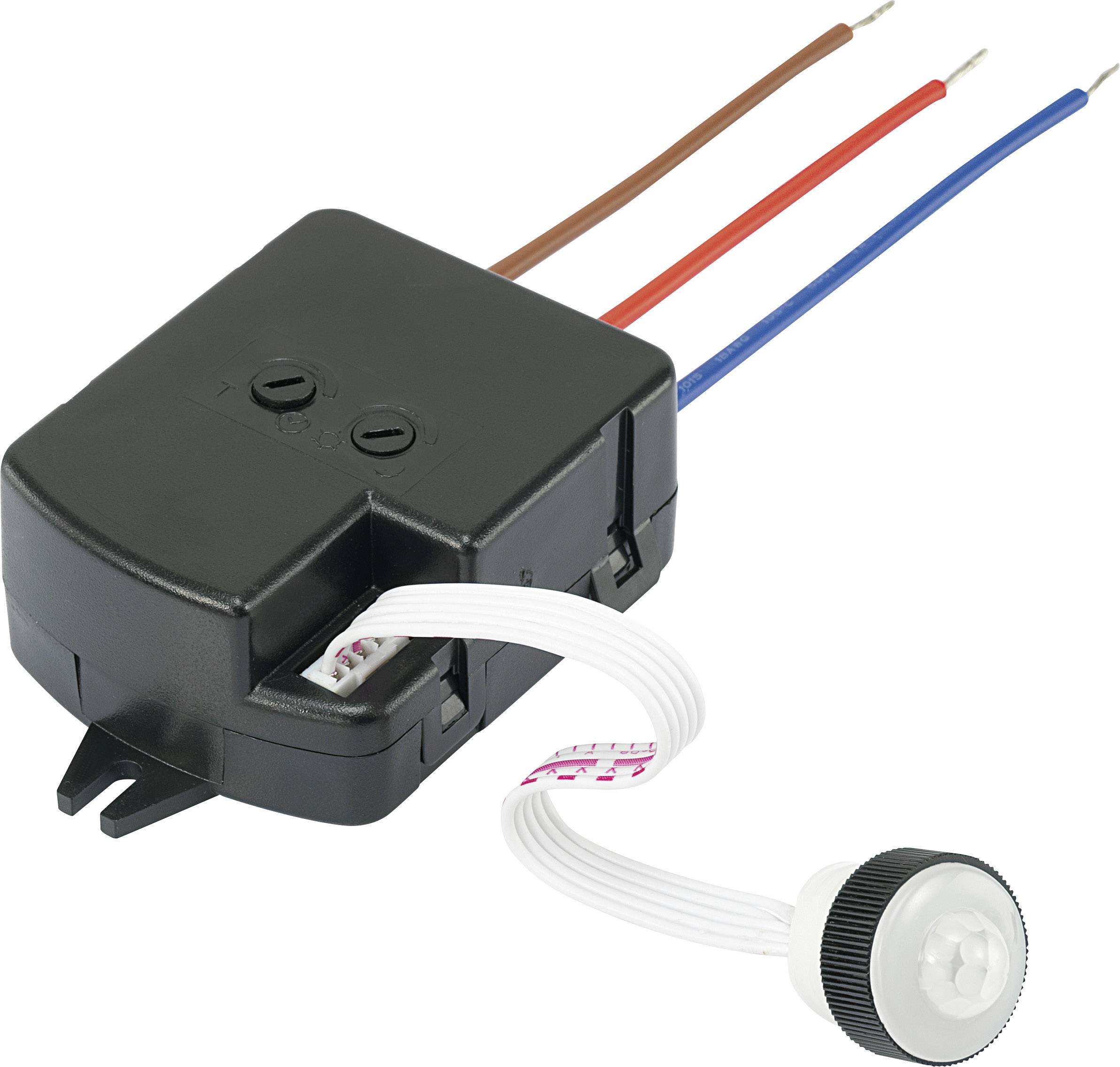 TRU COMPONENTS IR motion detector KMP001-1 230 V AC 220 - 240 V AC 1 maker (W x H) 63 mm x 46 mm 1 pc(s)