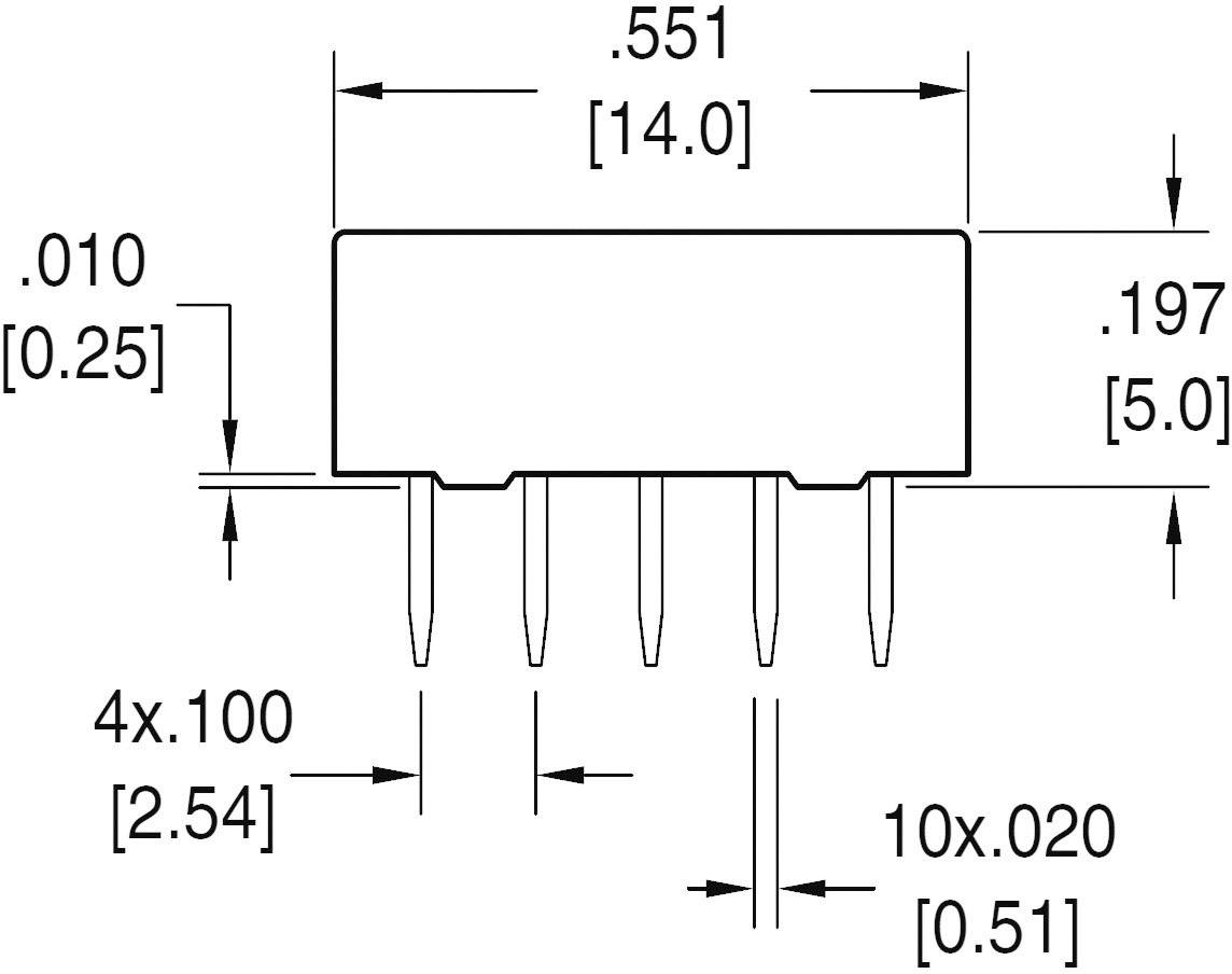 Zettler Electronics AZ850P2-24 PCB relay 24 V DC 1 A 2 change-overs