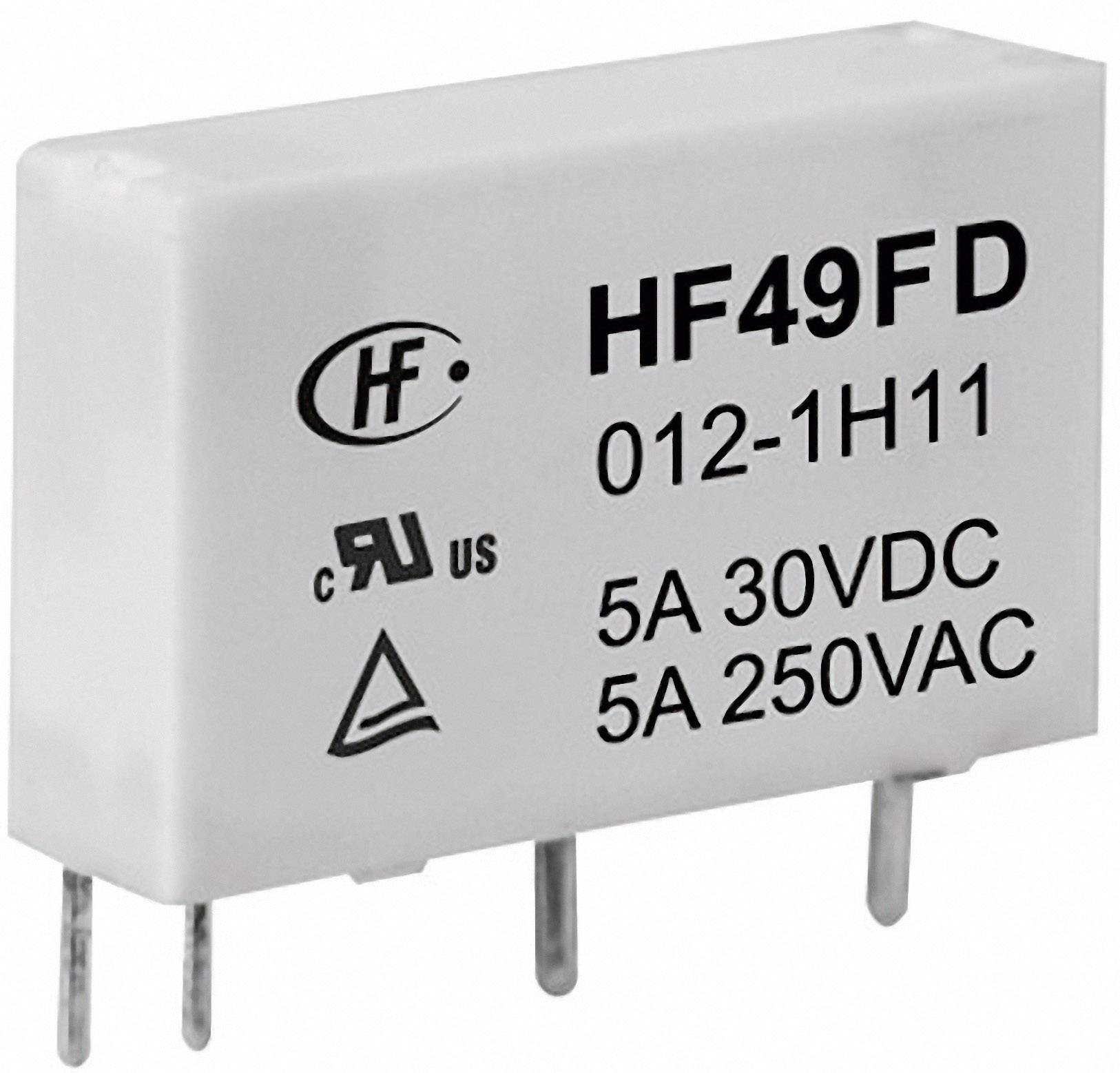 Hongfa HF49FD/024-1H12F PCB relay 24 V DC 5 A 1 maker